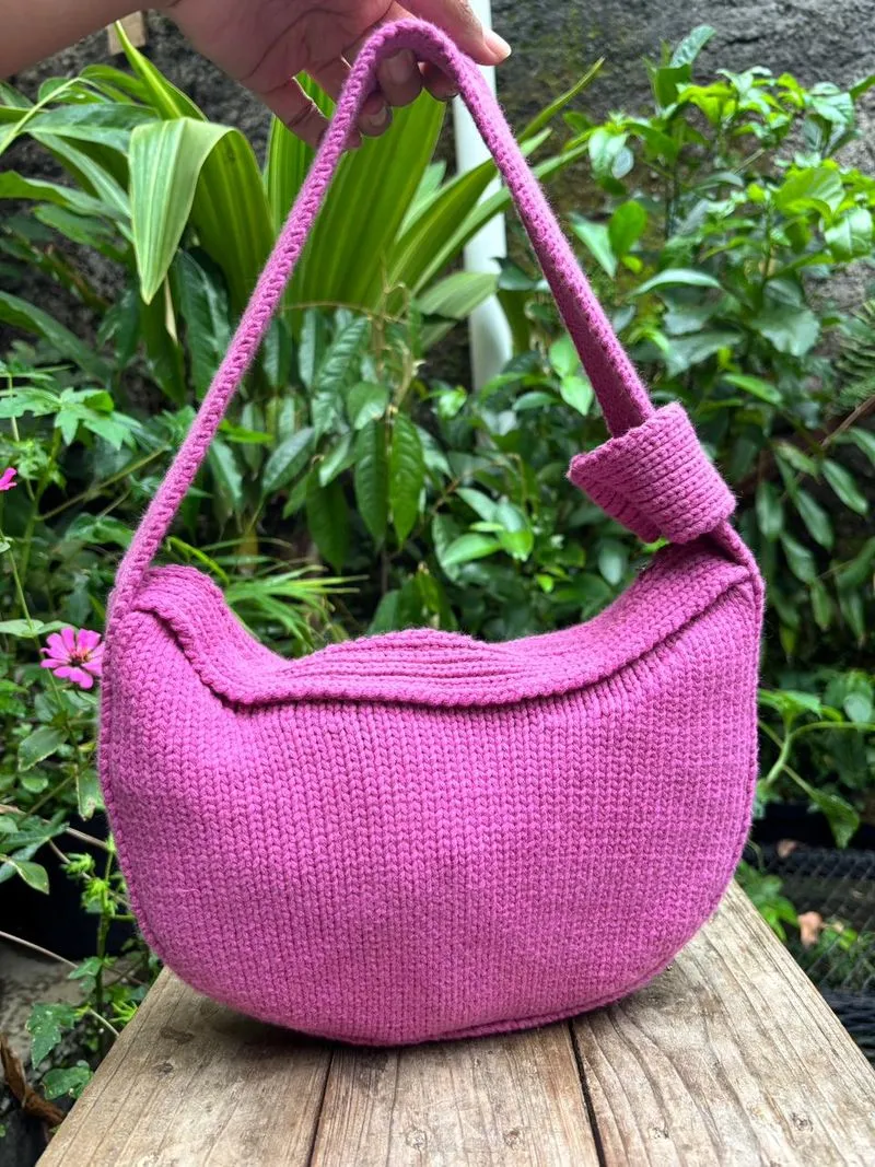 Maison Marais Knited Hobo Bag | ShoulderBag Rajut | Handbag  photo 1