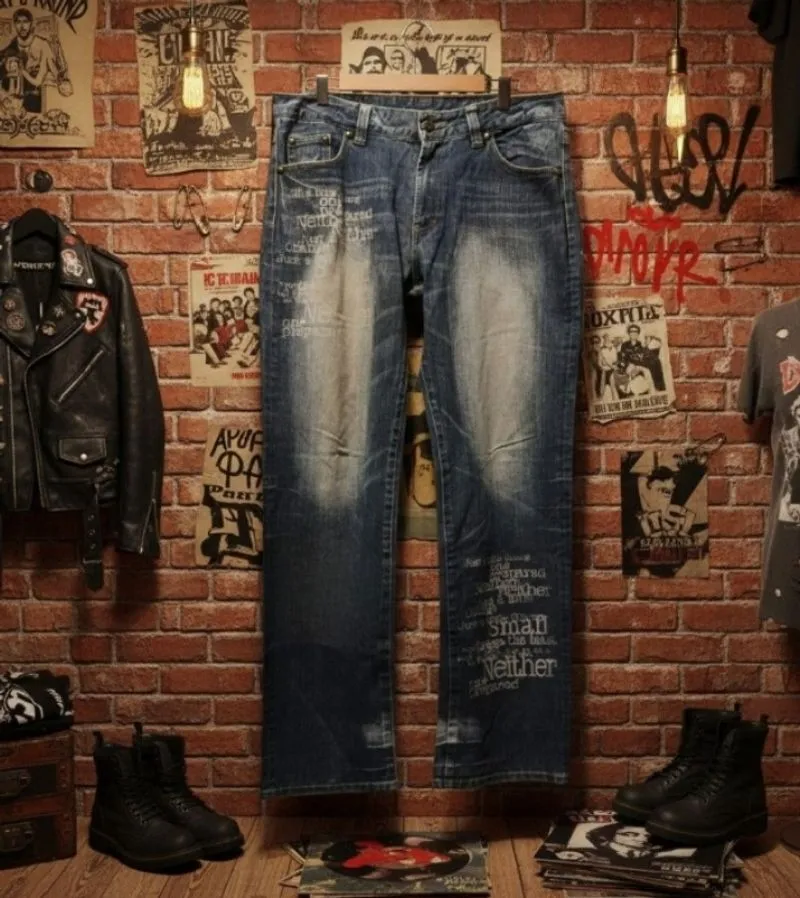 Japanese Vintage Flare Original Jeans Washing photo 1