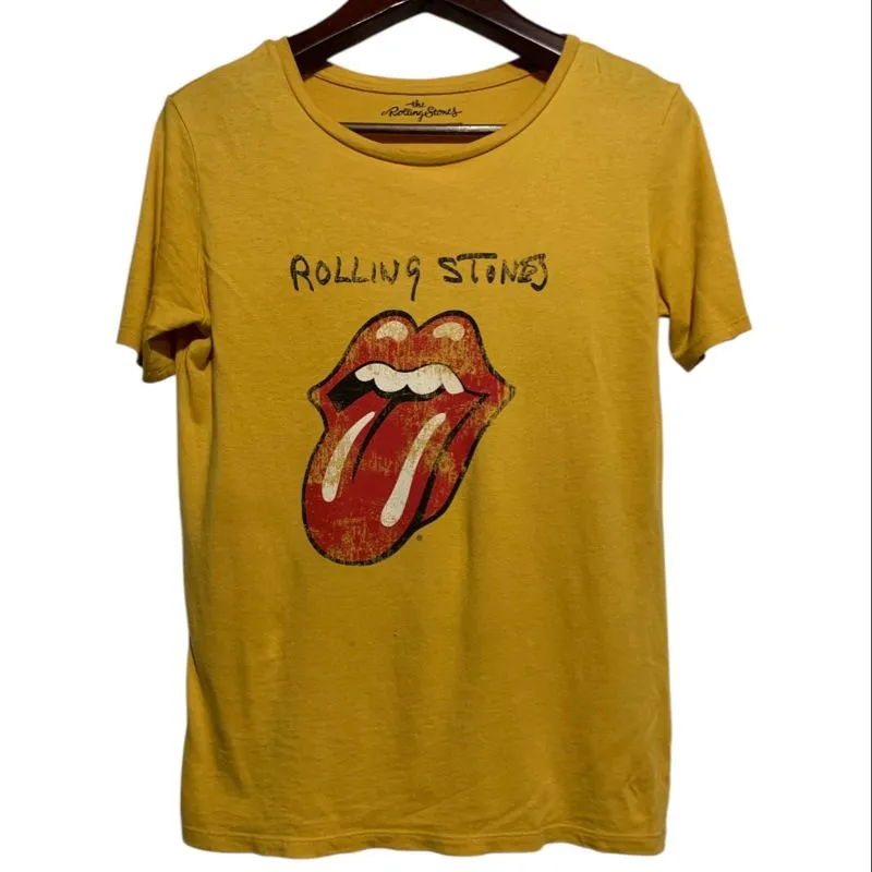 ROLLING STONE Kaos Band Vintage 2018 size M 62x50 faded photo 1