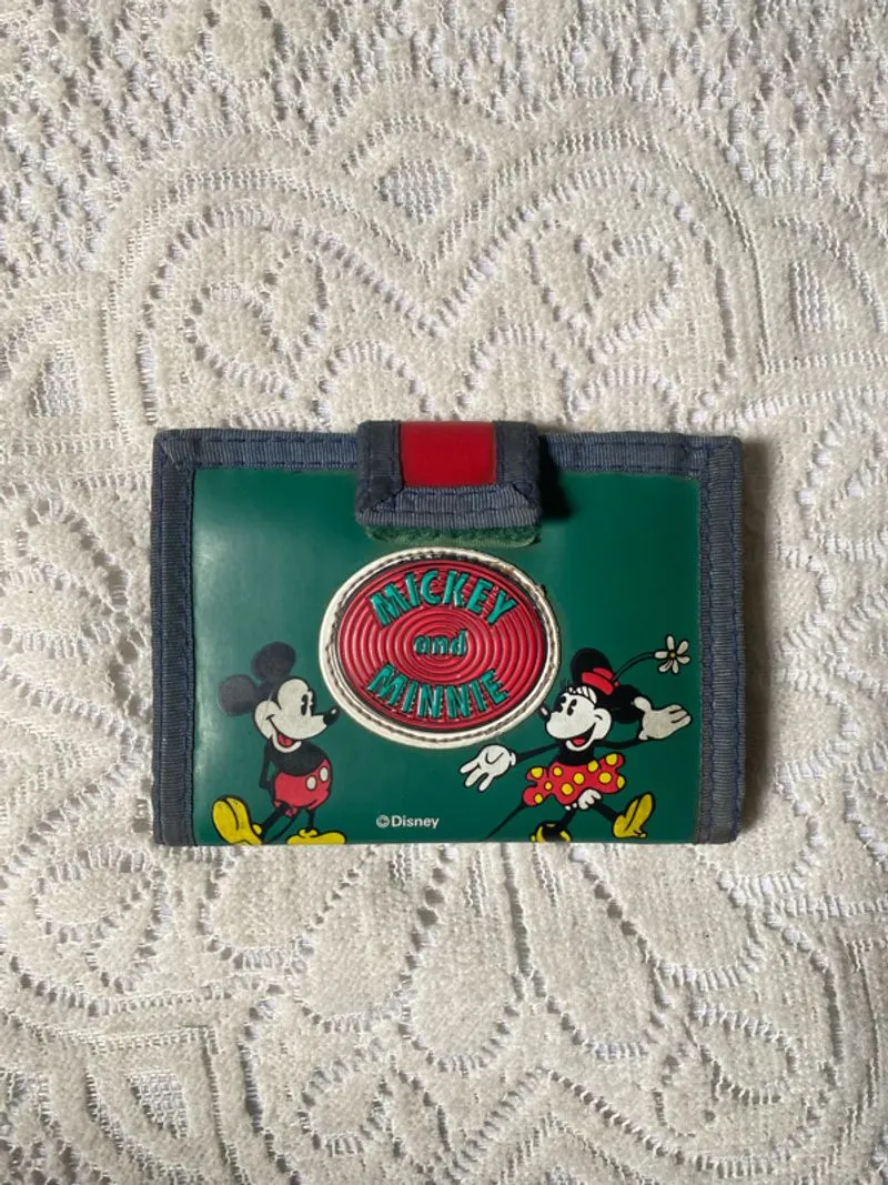mickey mouse colorblock wallet photo 1