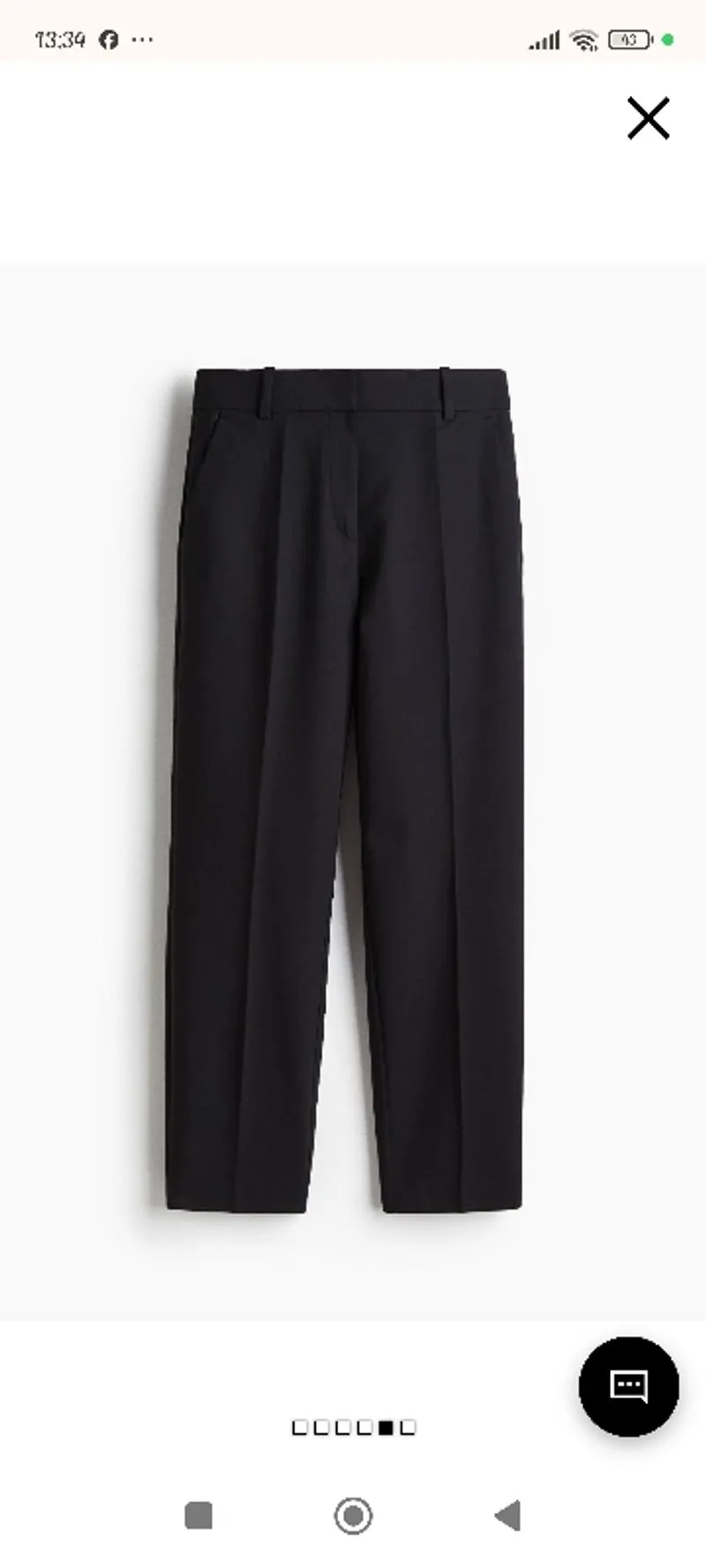 ankle wide pant h&m photo 1
