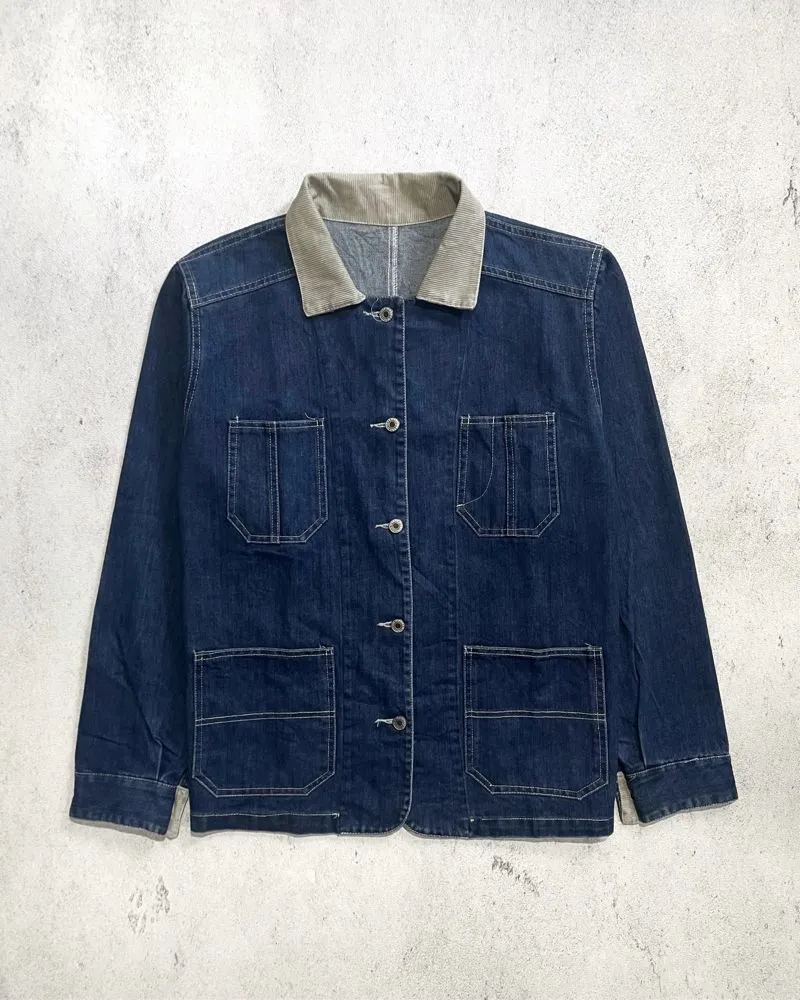 UNKWN Chore Denim Jacket . ( Levis, Lee, Outer, Jeans ) photo 1