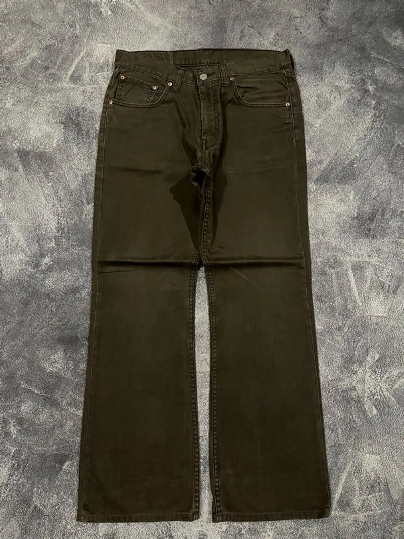 LEVIS 707 BROWN  REGULAR SELVEDGE ACCENT photo 1