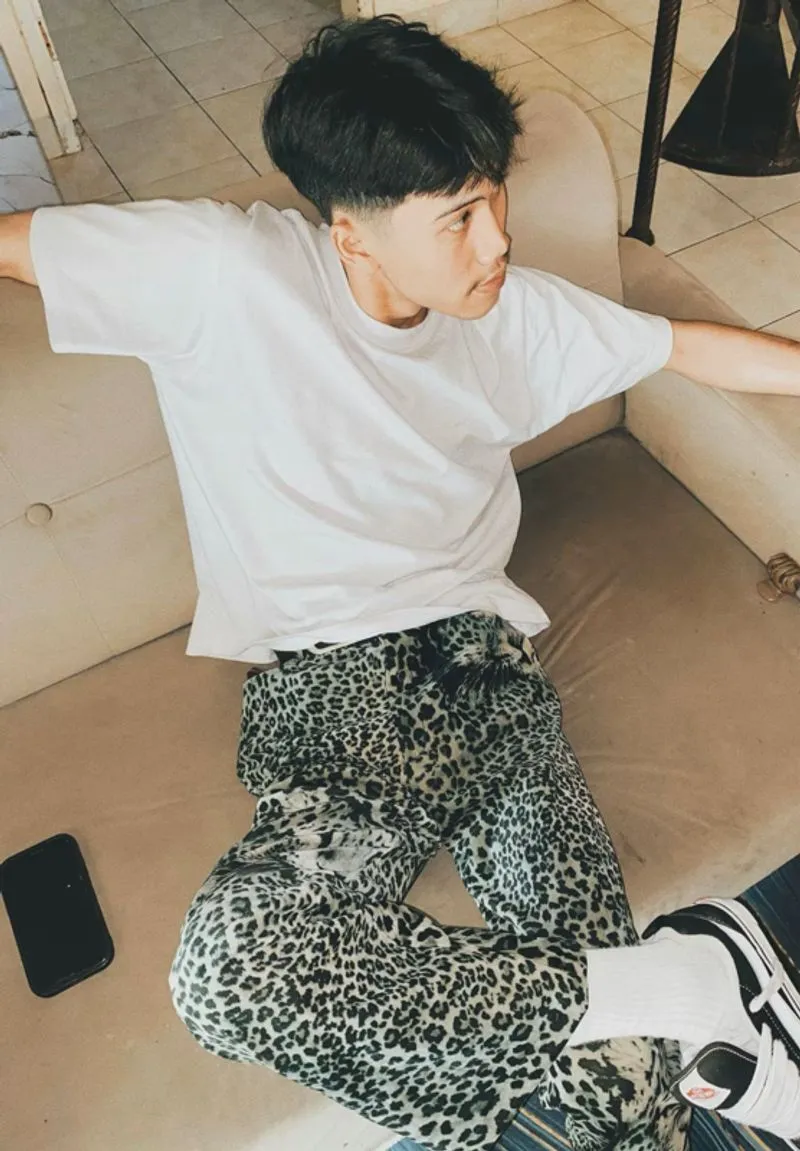 celana leopard photo 1