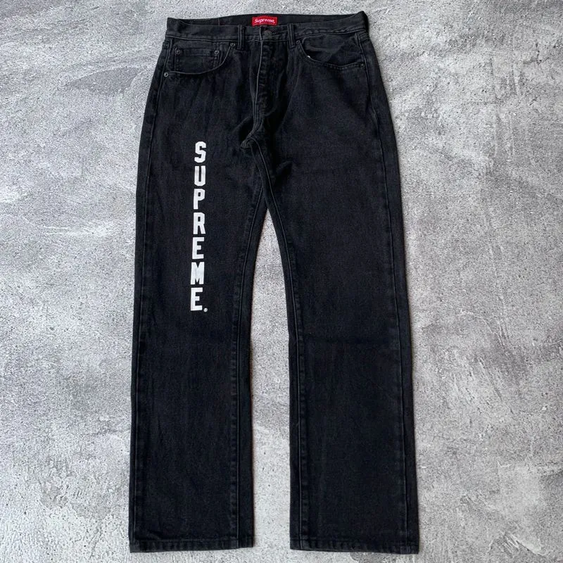 Supreme x levis Black Jeans photo 1