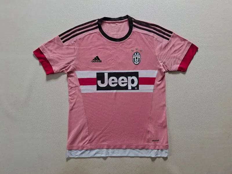 JERSEY BOLA JUVENTUS AWAY 2015/2016 POGBA ORIGINAL 100% photo 1