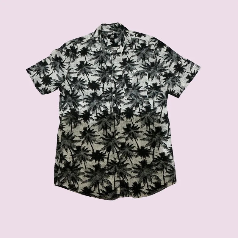 kemeja pantai pria h&m  photo 1
