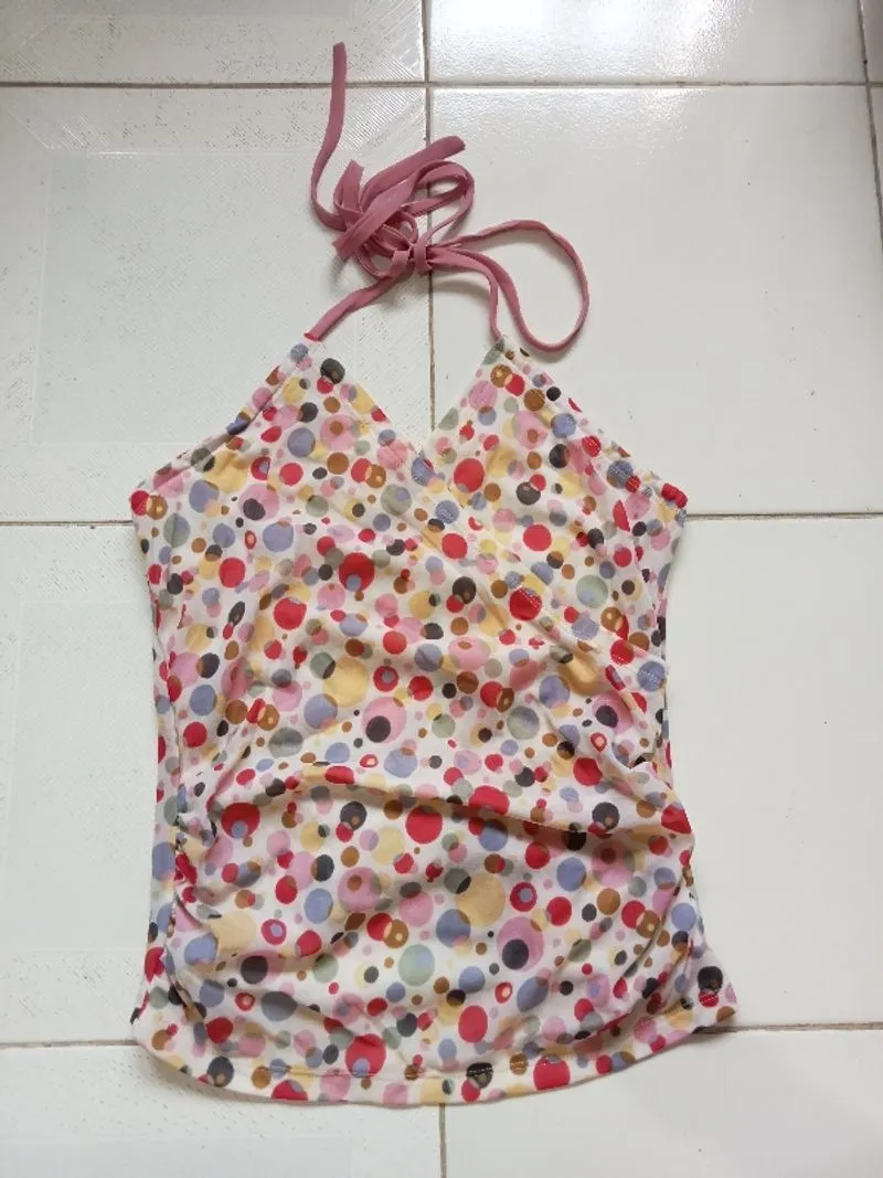 [ NETT ] Halter Top Polkadots photo 1