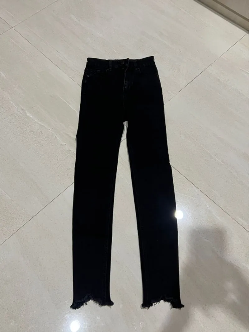 pull&bear black skinny jeans photo 1