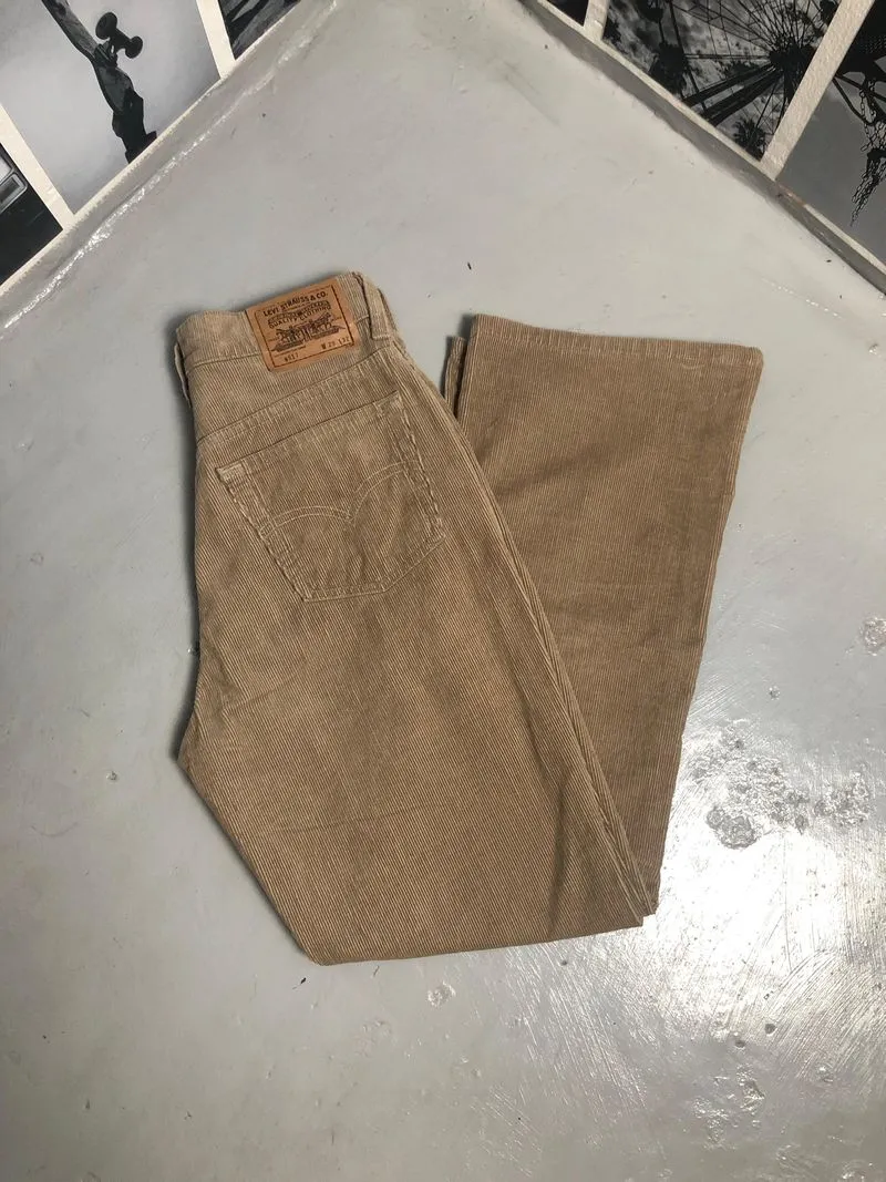 Levi's Vintage Dungaree Pria tan brown photo 1
