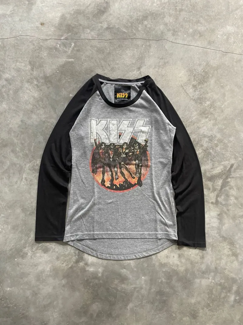 2000’s - Official Merch Kiss @2012 Longsleeve Vintage Emo  photo 1