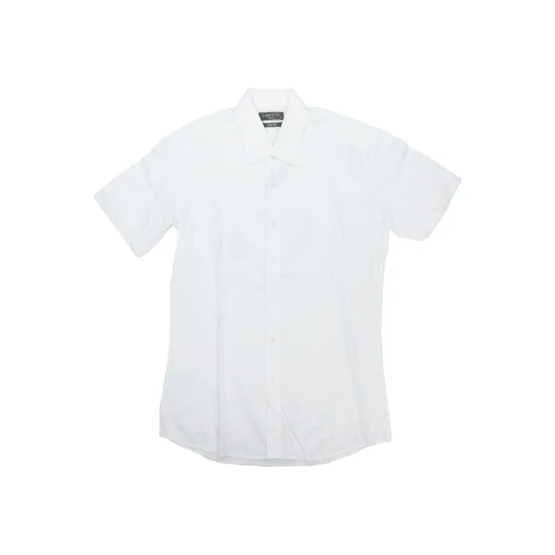LANCETTI MILANO SLIM FIT SHORT SLEEVE SHIRT photo 1
