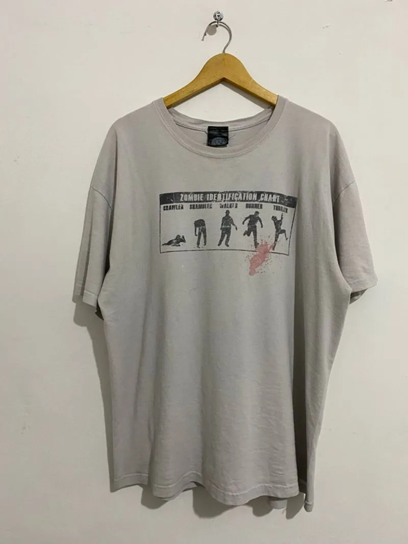 Vintage Zombie Tee Gamers Tee Rare  photo 1