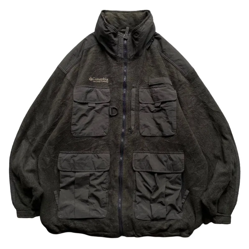 Columbia Streetwear Vintage Denim jacket Pria gray photo 1