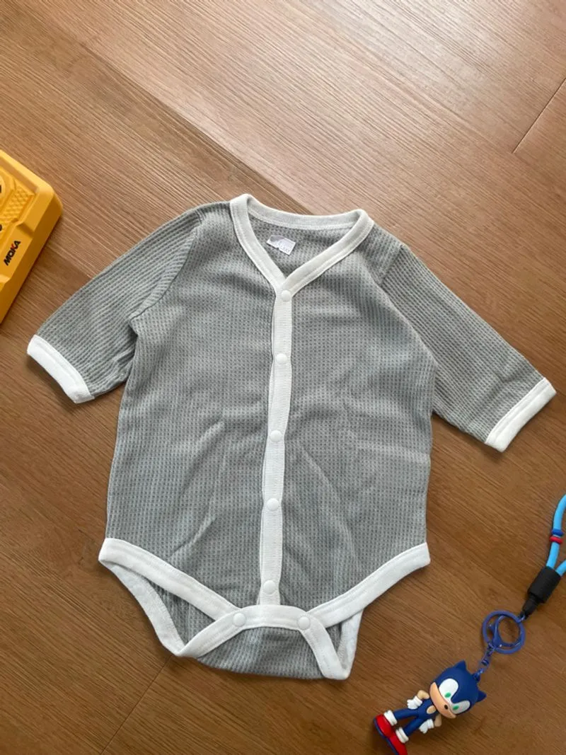 Waffle Baby Jumper 3 6 Bulan photo 1