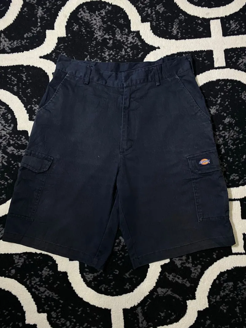 Dickies Cargo Shorts Loose Fit Pocket Black photo 1