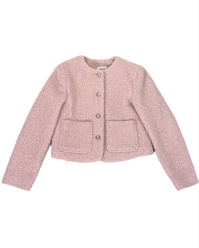 8 Seconds Blazer Pink | Jacket Pink | Crop Jacket photo 1