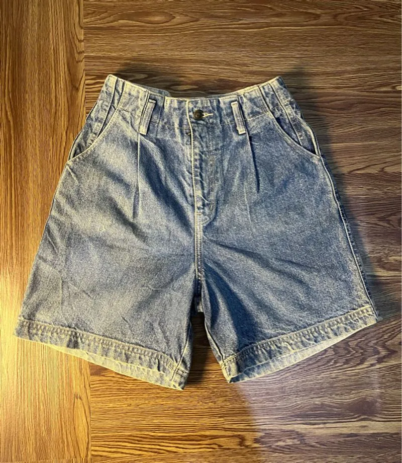 Short Denim wash vintage 80s photo 1