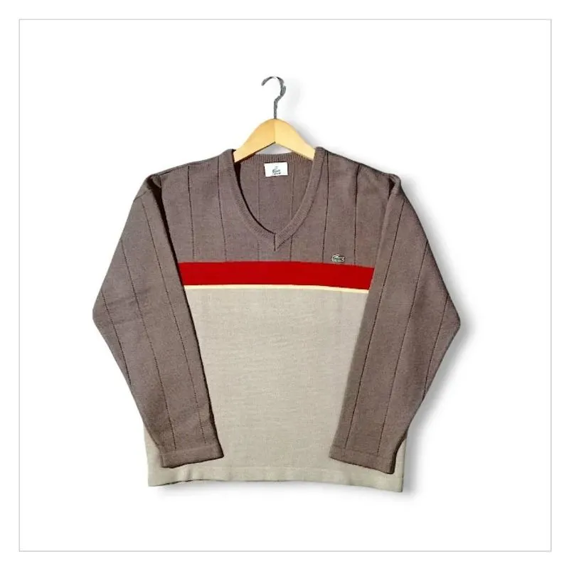 VNECK KNITWEAR VTG  LACOSTE photo 1