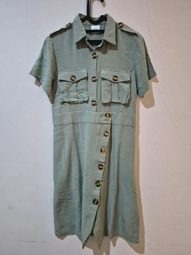 Sage Mini Dress - S, Claire by Cynthia Tan photo 1