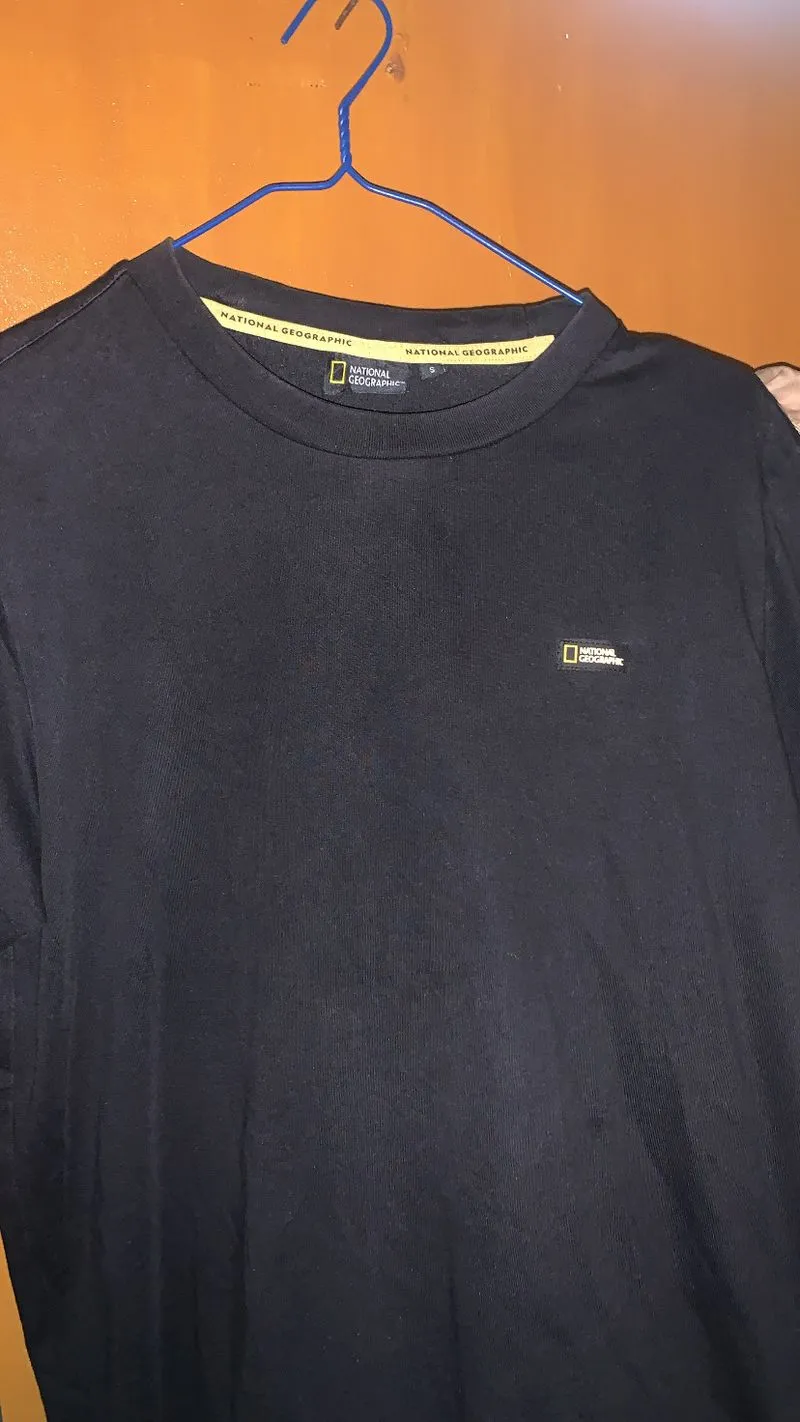 National Geographic Casual T-shirt Pria black photo 1