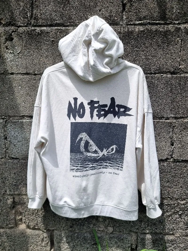 Hoodie Y2K No Fear x H&M photo 1
