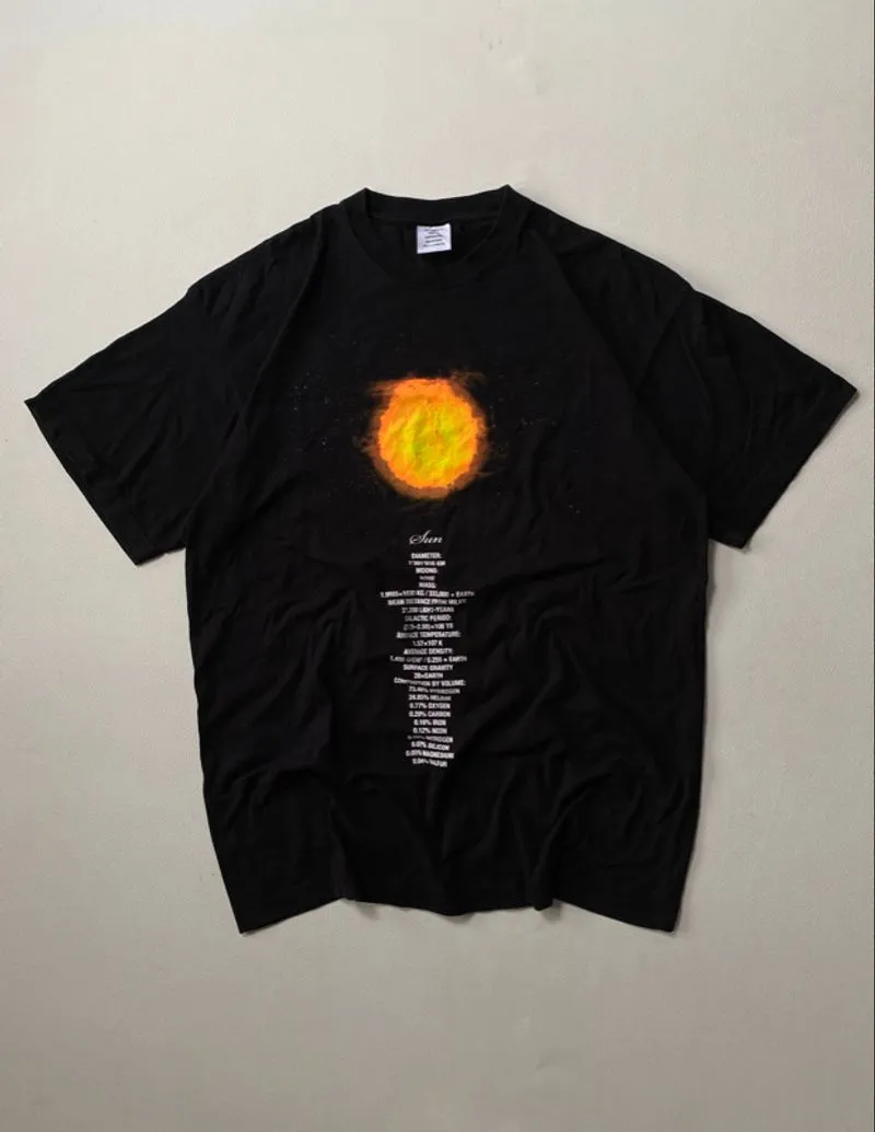 Vetements Black Sun Number T-Shirt photo 1