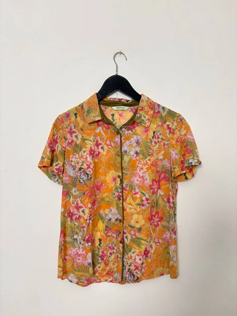 Orange Hawaiian Top photo 1
