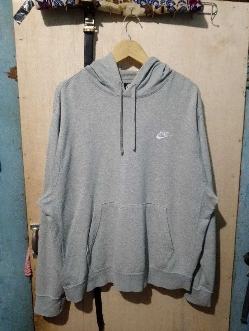 Hoodie nike club grey photo 1