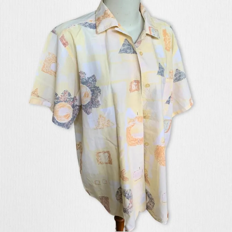 Pastel Abstract Short Sleeve Shirt (Unisex) photo 1