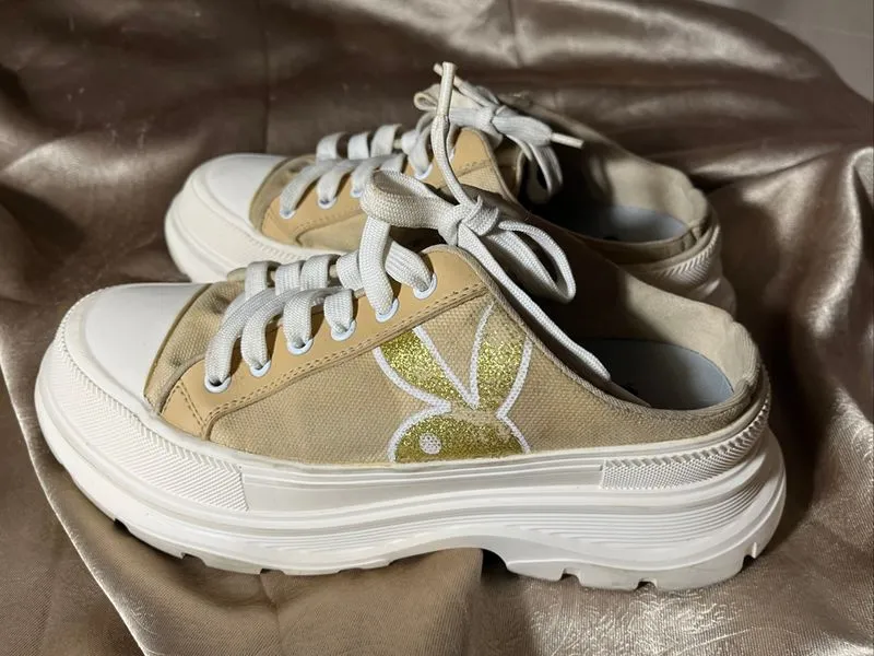 PLAYBOY SNEAKERS CREAM/ Sepatu Wanita/ Shoes photo 1