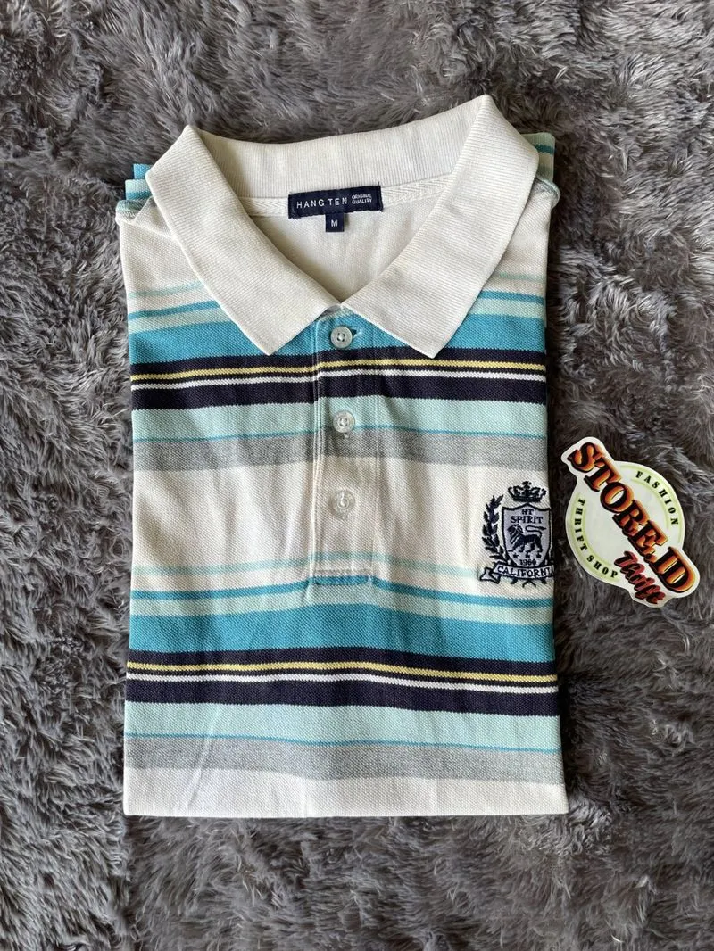 Polo shirt HANG TEN stripe photo 1