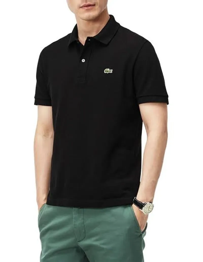Lacoste Polo shirt Pria black photo 1