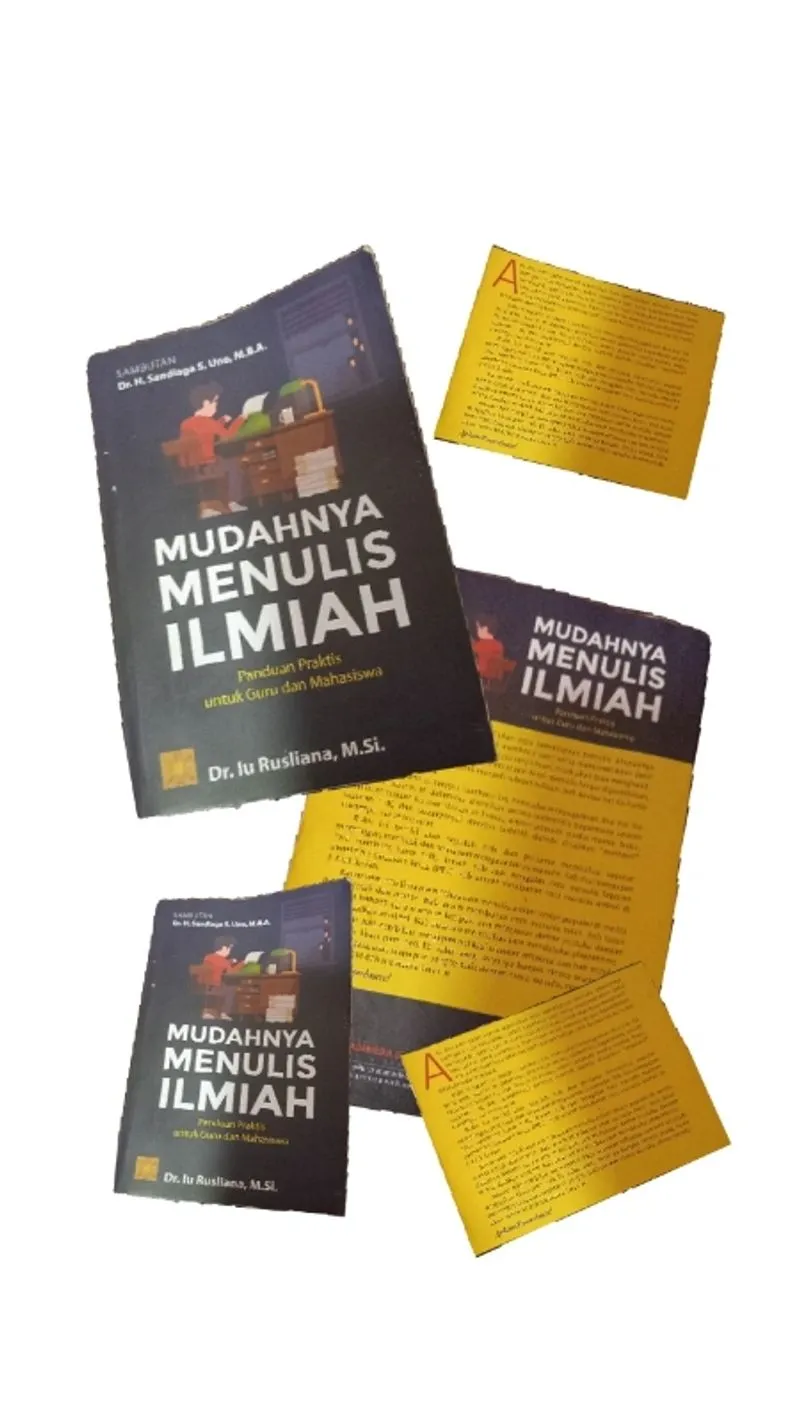 Buku Panduan Menulis Ilmiah photo 1
