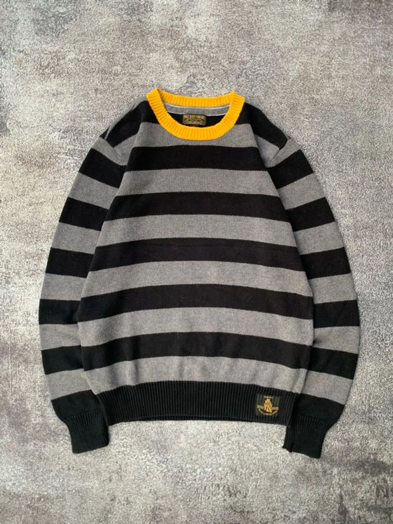 POLO RALPH LAUREN STRIPED KNIT SWEATER photo 1