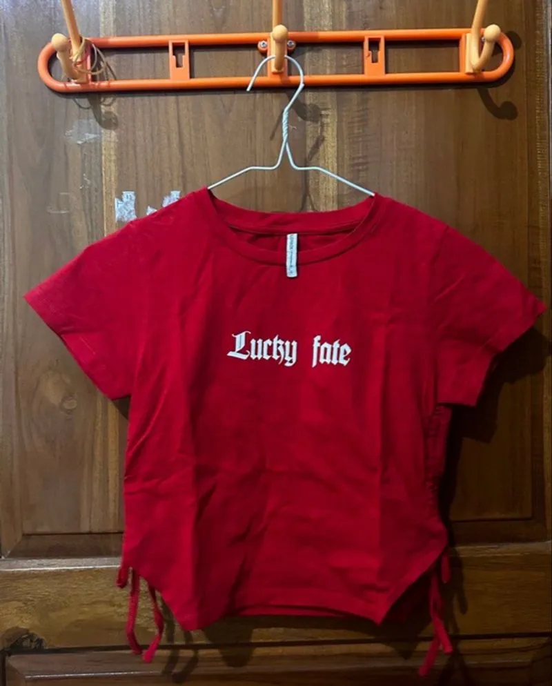 Red Crop Top photo 1