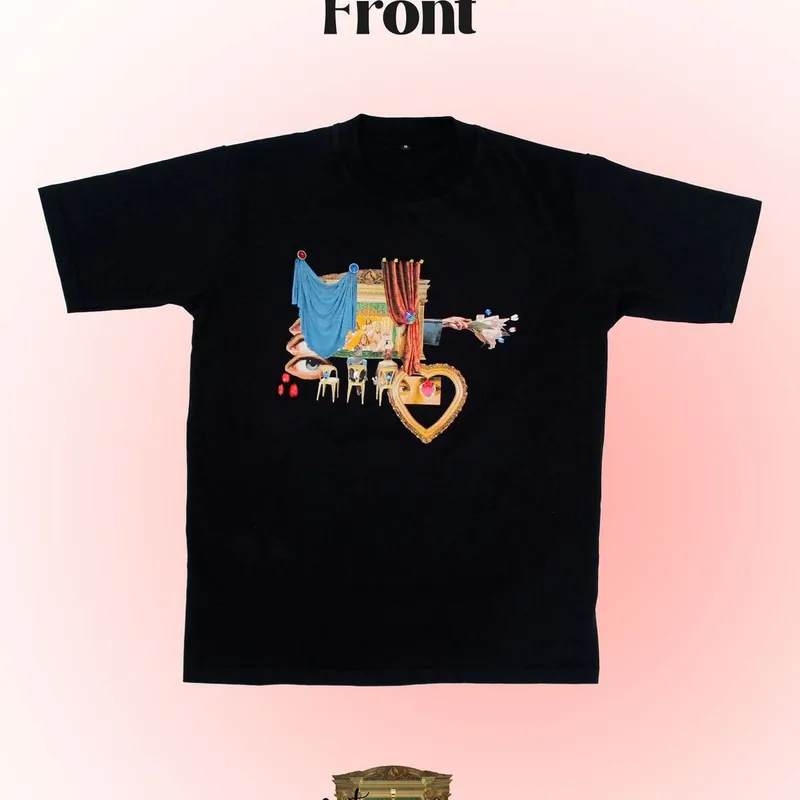 T-shirt Wanita black photo 1