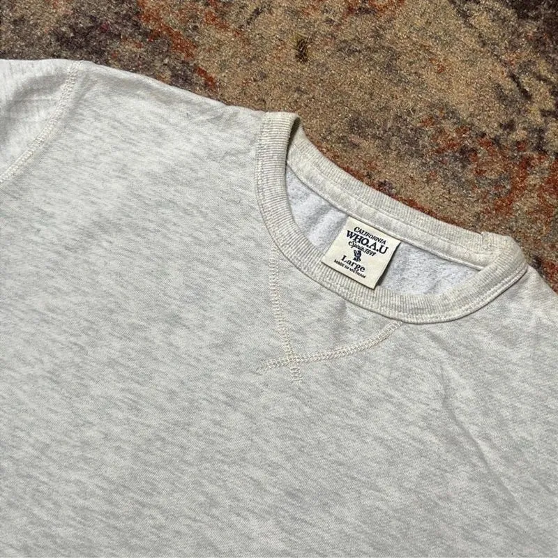 Crewneck whoau vintage photo 1