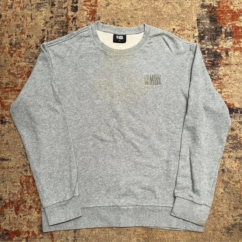 Crewneck NBA logo grey photo 1