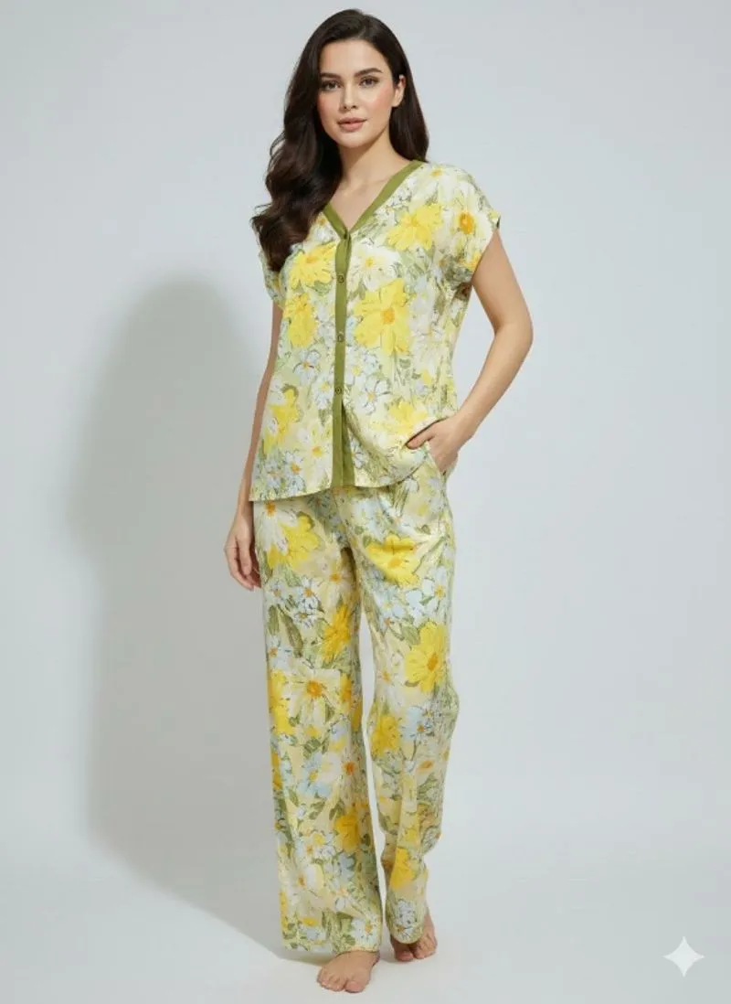 Set ya Wakiil top ld120 pj63 kancing dpn pants lp120 pj93 photo 1