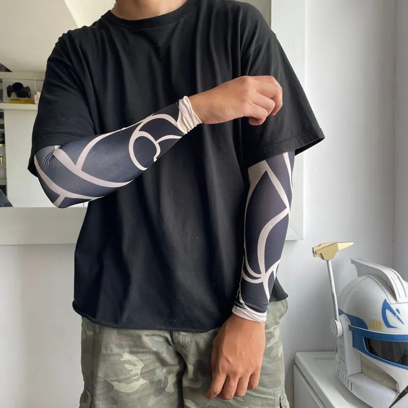 Vintage Y2K Style Tattoo Arm Sleeve / Manset Lengan Tato Pri photo 1