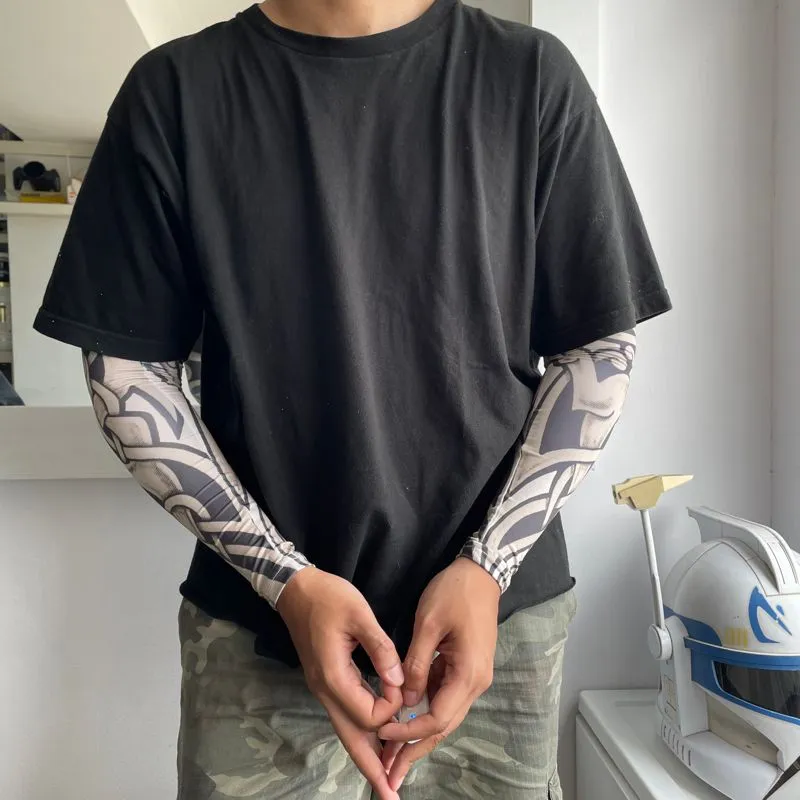 Vintage Y2K Style Tattoo Arm Sleeve / Manset Lengan Tato Pri photo 1