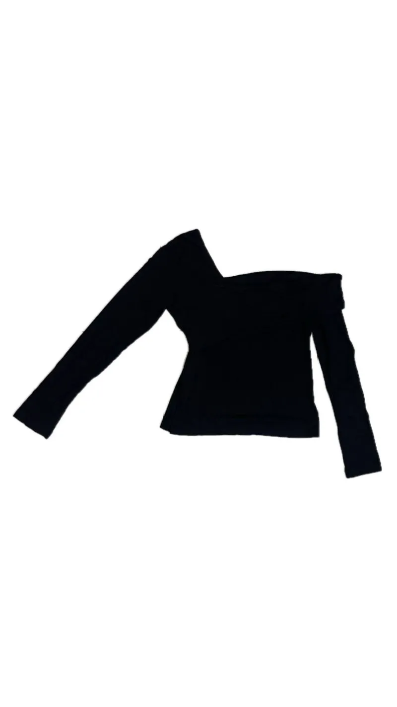 top off shoulder black hitam photo 1