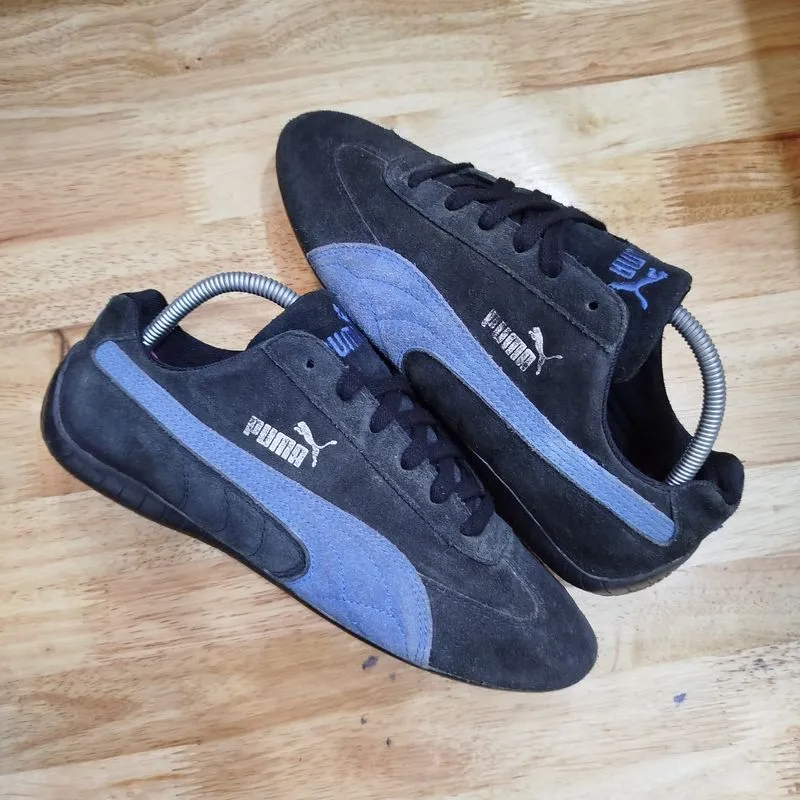 Puma Casual Sneakers Pria black blue photo 1