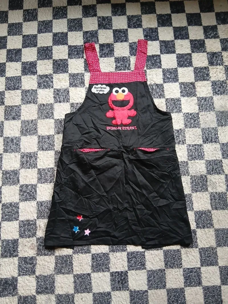 Y2K sesame Street Apron photo 1