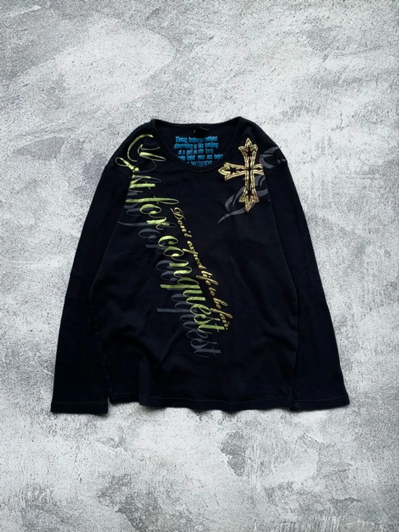 SPACE OPERA JAPANESE POEM LONG SLEEVE photo 1