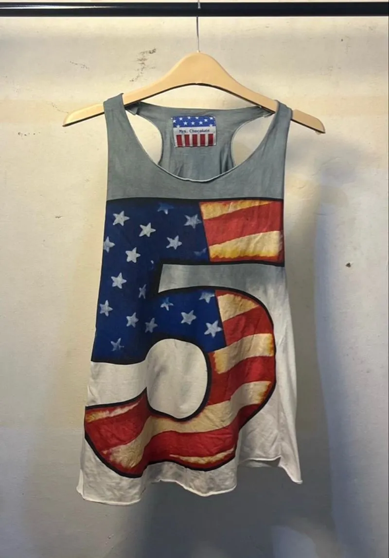 Tank Top Flag USA  photo 1