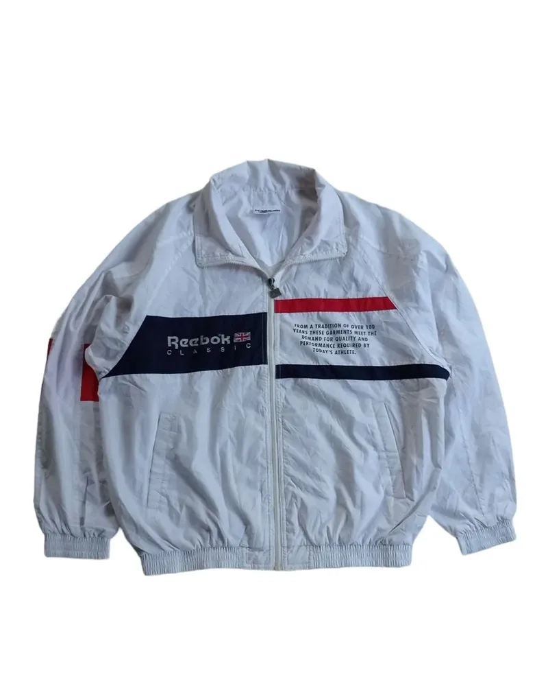Reebok Windbreaker Pria white photo 1