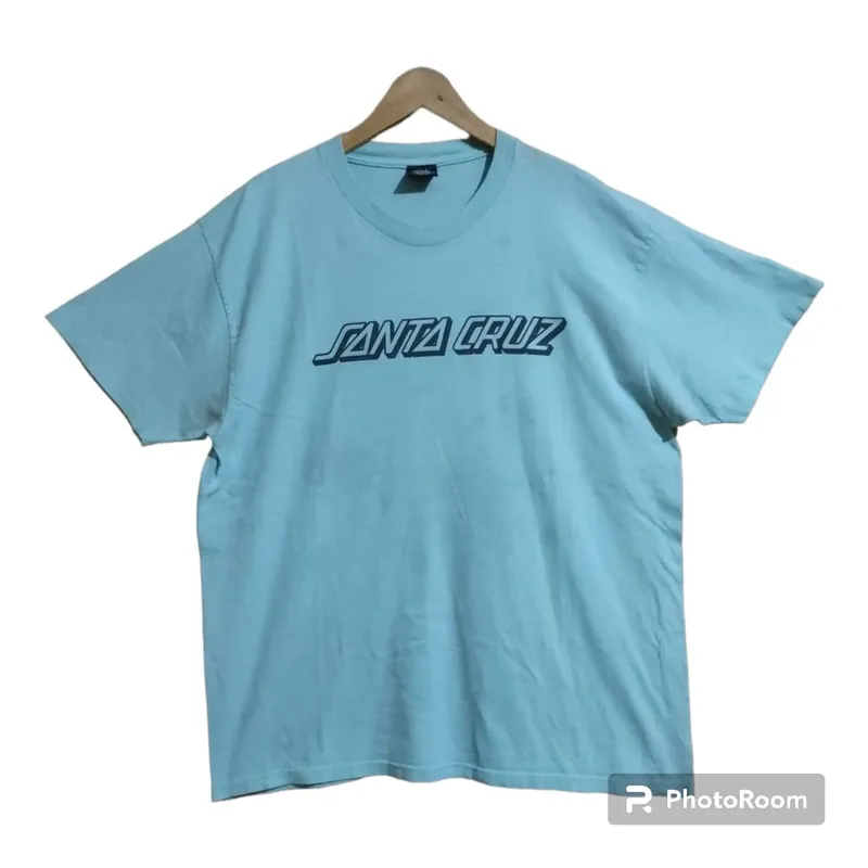 Santa Cruz Skateboards T-shirt Pria blue photo 1