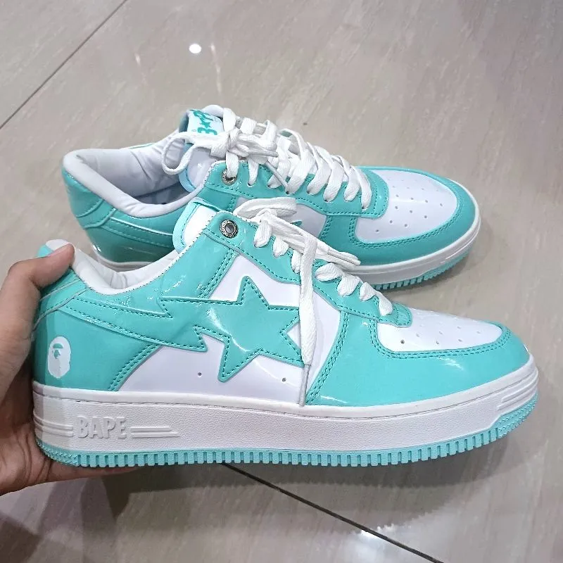 A Bathing Ape BAPE STA #4 M1 Sneakers Green Tosca Stars photo 1